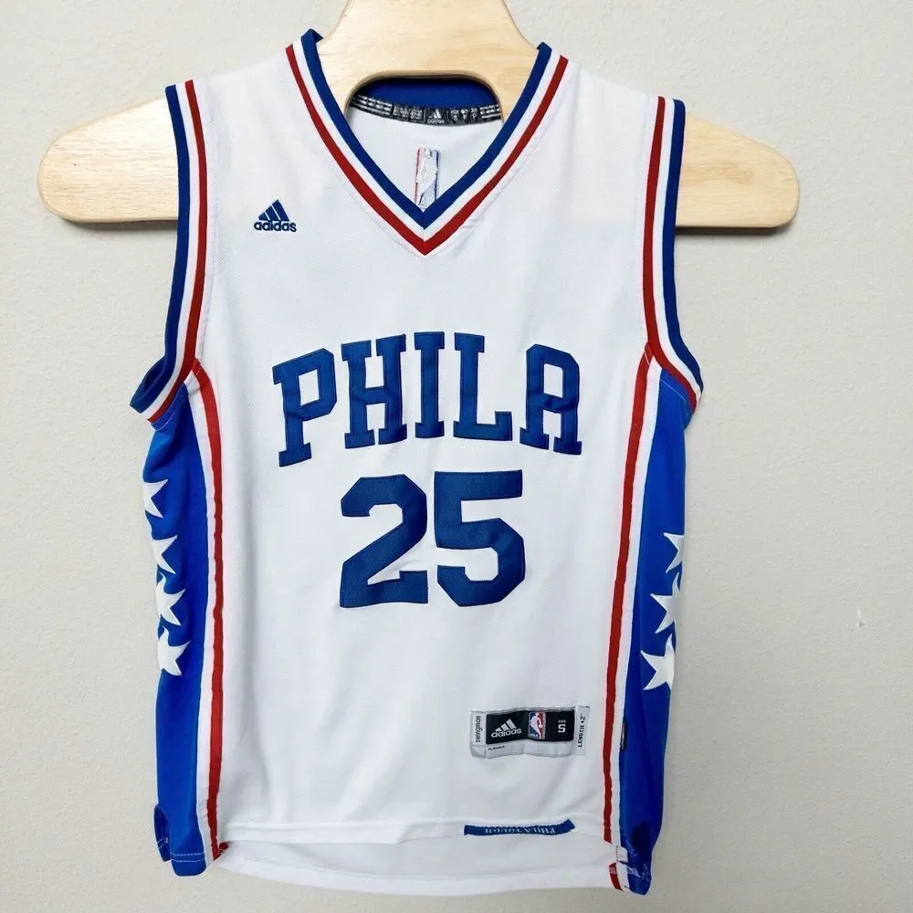 Adidas Stitched Swingman Ben Simmons Philadelphia 76ers Jersey‎ Mens Small